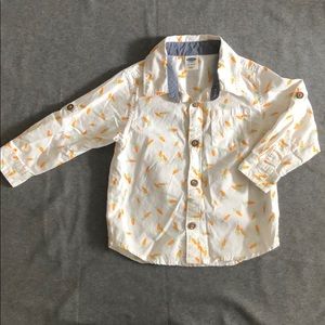 Toddler button down